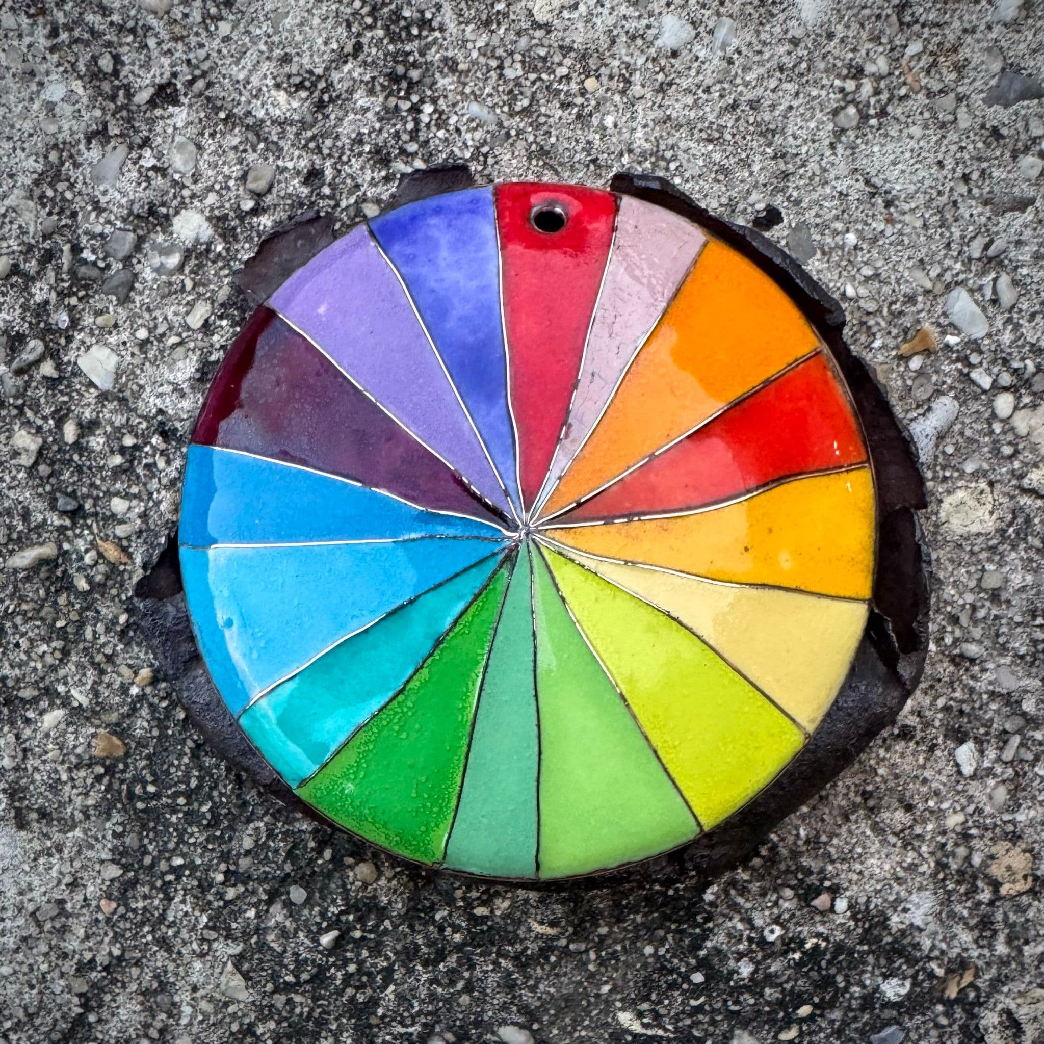 Enamel Color Wheel